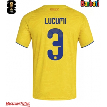 Columbia Jhon Lucumi #3 Tricou Fotbal Replică Mondial 2026 Barbati Acasa